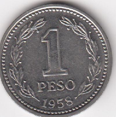 Beschrijving: 1 Peso LIBERTAD 